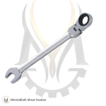 آچار یک سر تخت یک سر رینگ جغجغه فورس تاشو مدل 757F