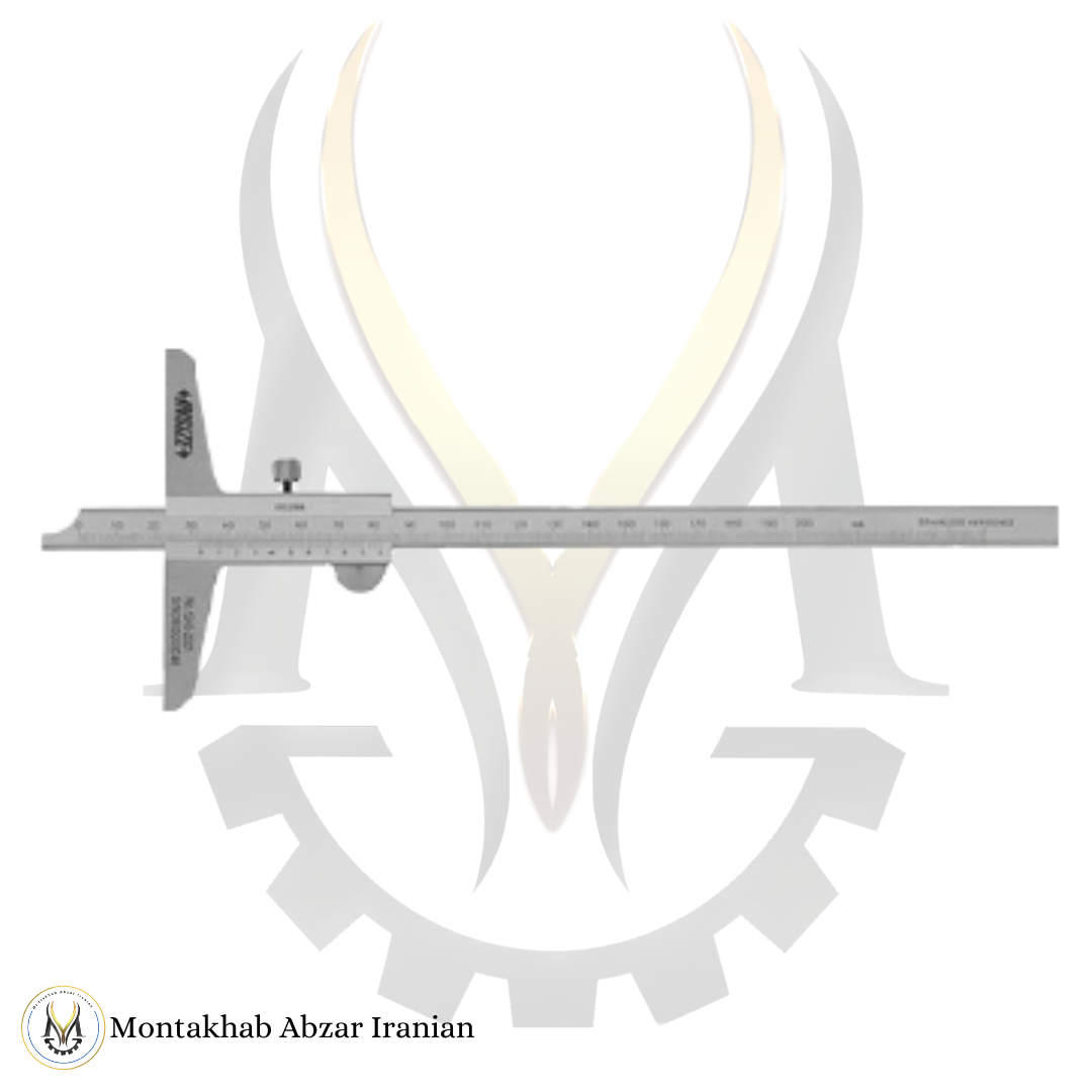 کولیس عمق سنج ورنیه اینسایز 300 میلی متر مدل 1240-3001 کولیس عمق سنج ورنیه اینسایز 300 میلی متر مدل 1240-3001 - تصویر 1
