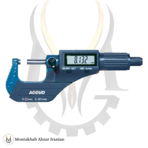 میکرومتر دیجیتال خارج سنج آکاد مدل 02-001-312