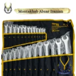 آچار یکسر تخت یکسر رینگی تاپکس 25 عددی کیفی