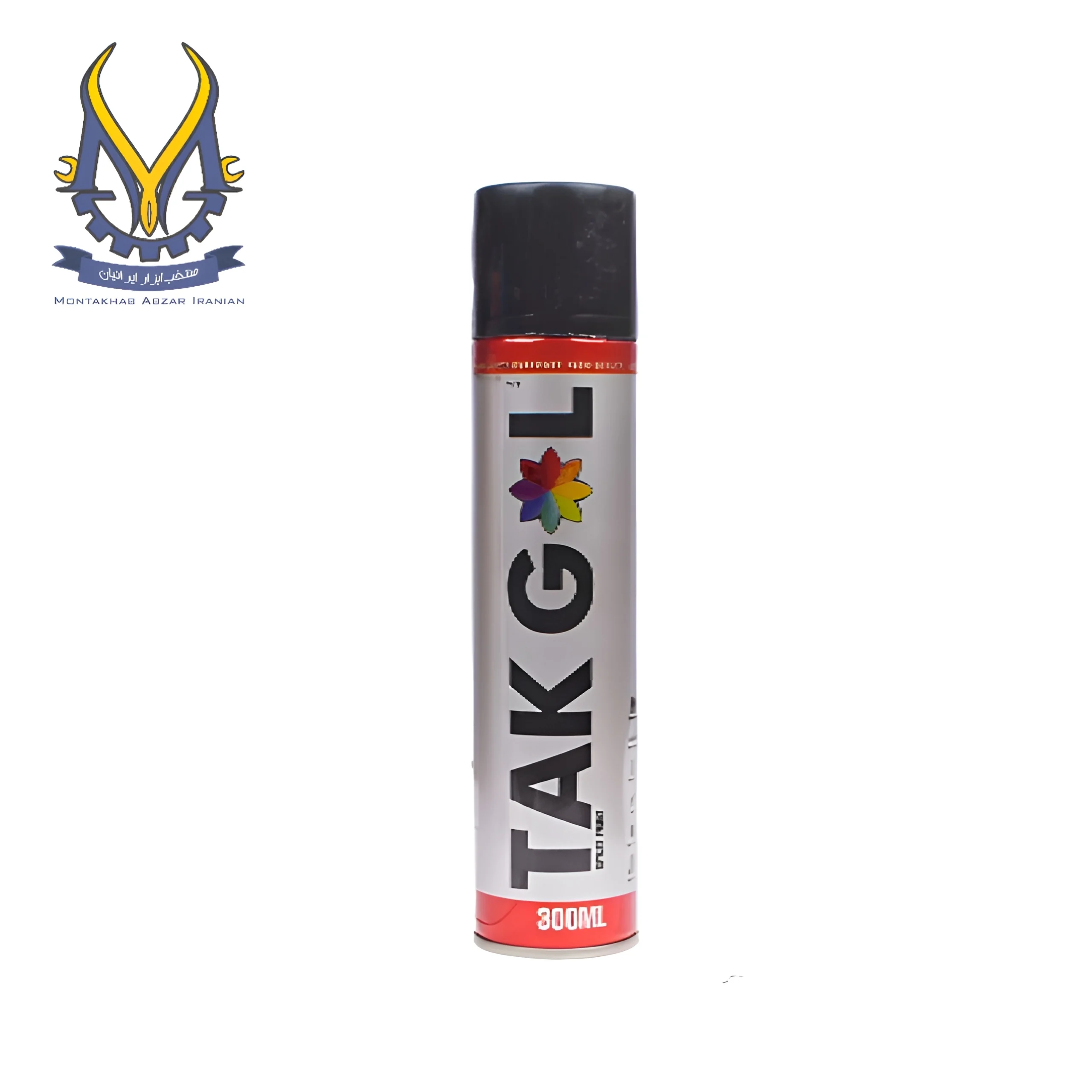 polish_save - 2026-09-01T125735.558 اسپری رنگ تک گل (Takgol) مدل HP-4 رنگ مشکی حجم 300 میلی لیتر - Image 1
